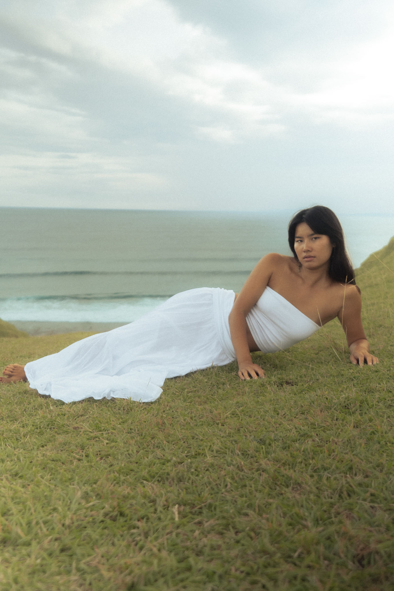 Lifestyle portrait photography — candid editorial moment