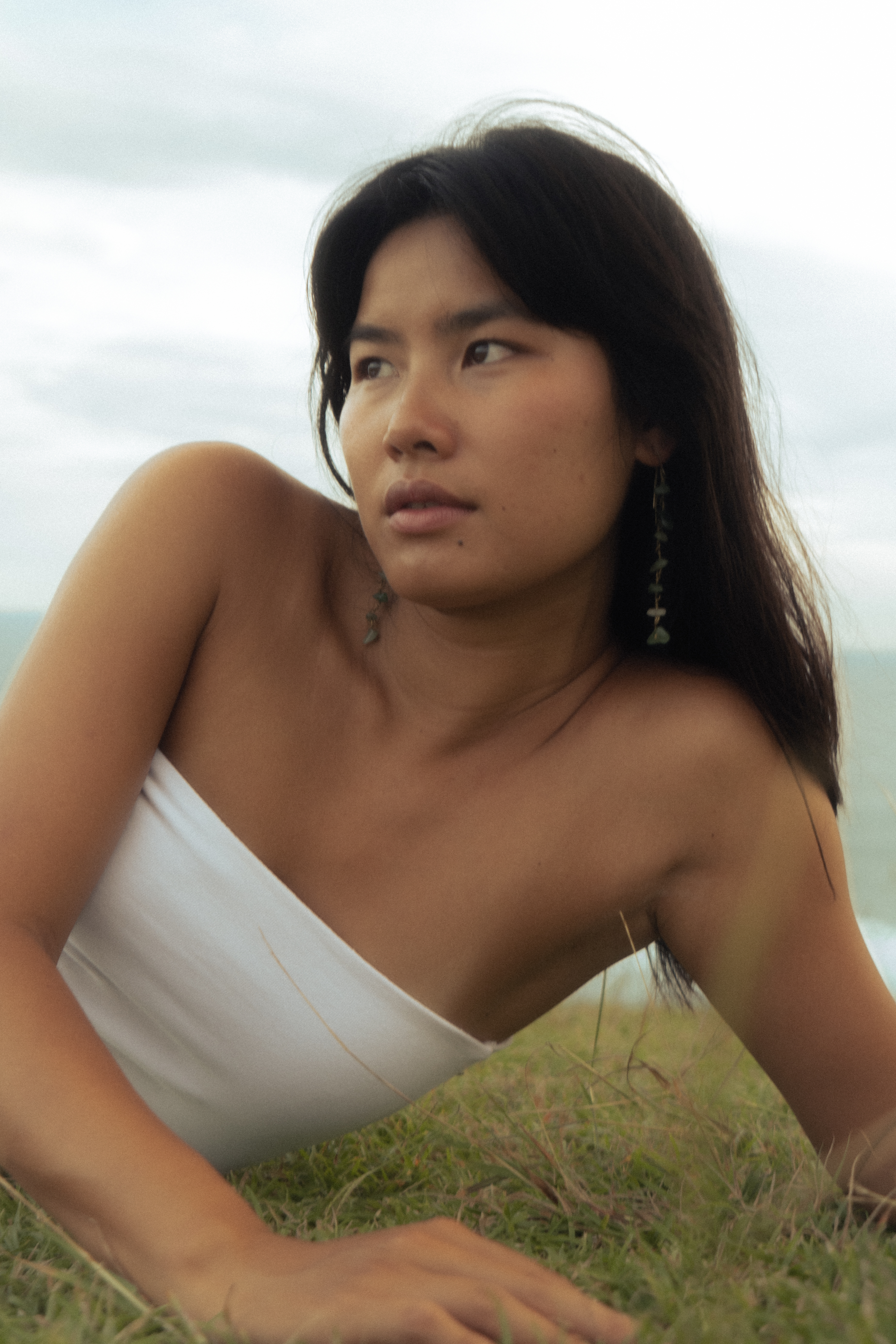 Editorial portrait photography — intimate natural light session
