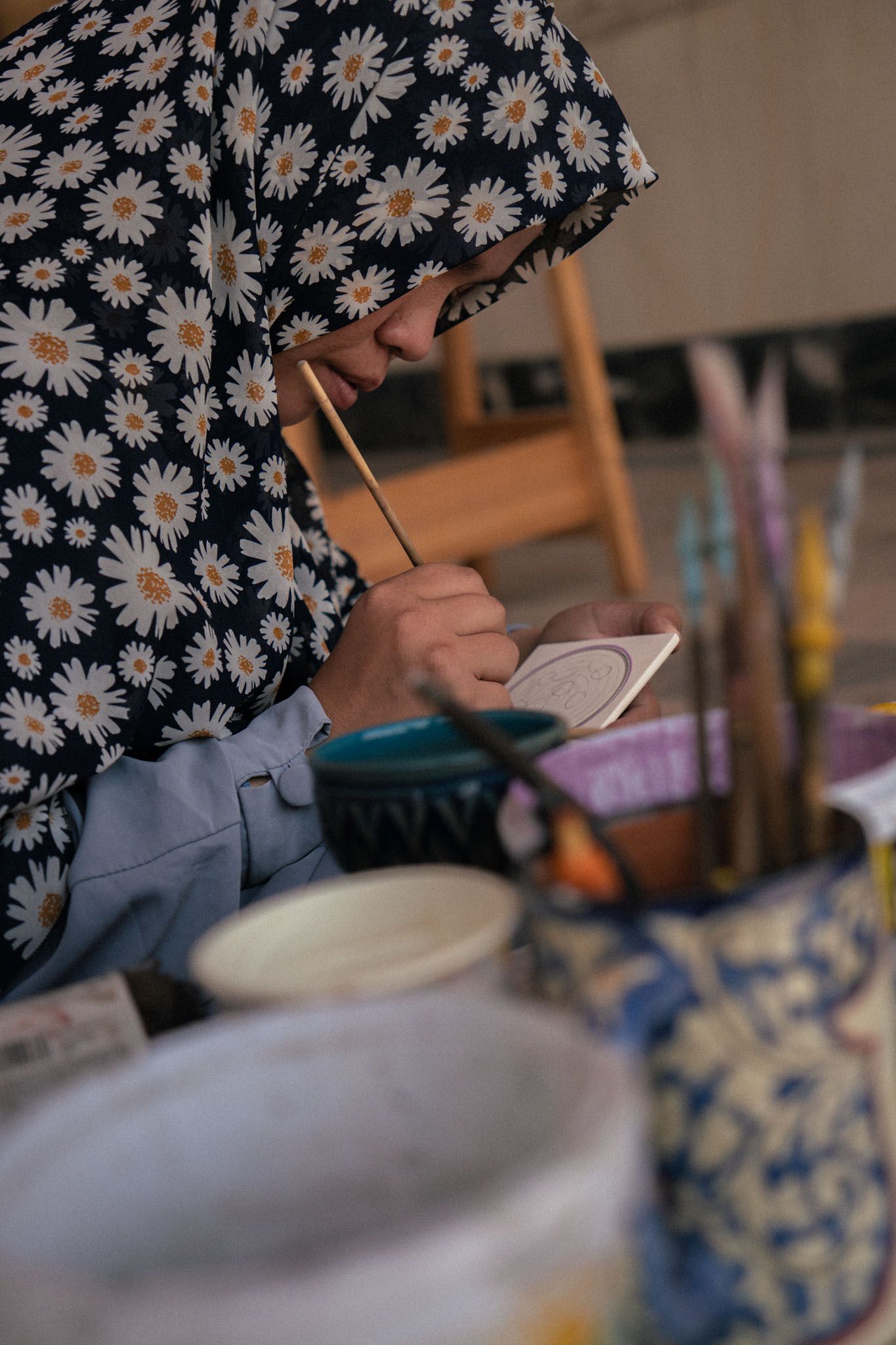 Street travel photography — candid documentary moment